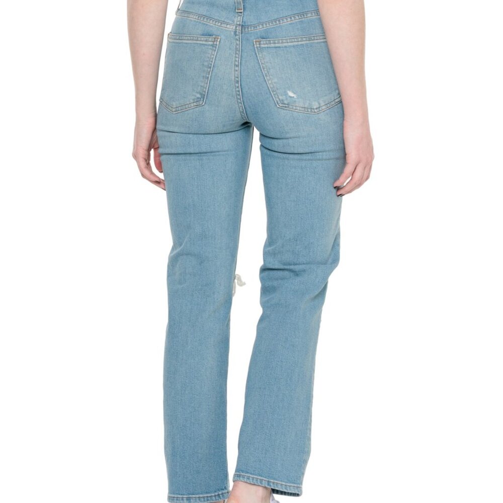 Madewell Jeans The Perfect Vintage Distressed High Rise Straight Leg Size 26 NWT